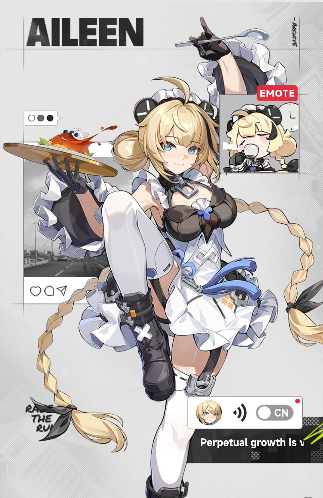 Aileen — DPS character in Ananta by NetEase