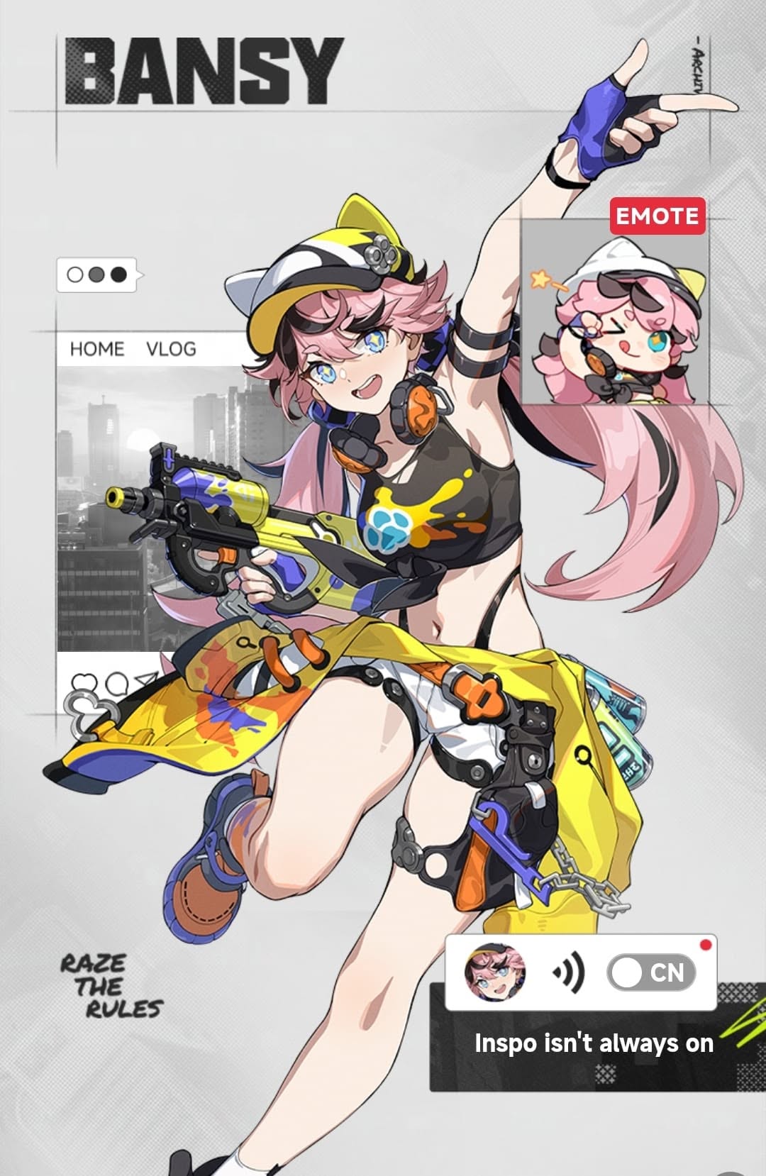 Bansy — Support character in Ananta