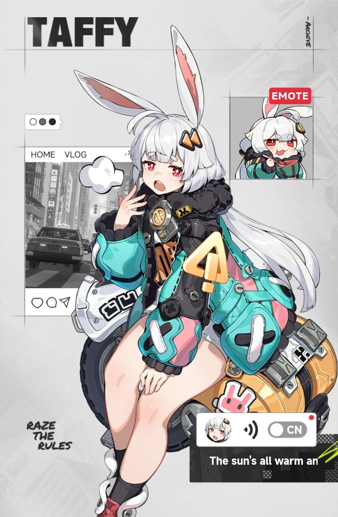 Taffy — Support character in Ananta by NetEase