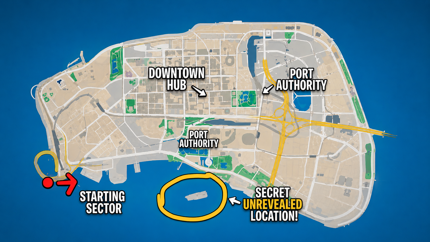 Nova City map from Ananta — unofficial pre-release fan preview